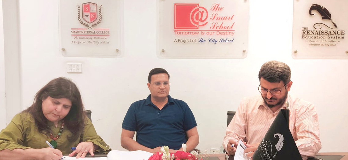 MOU signing of TRES – PWD – 1 Campus (Islamabad)